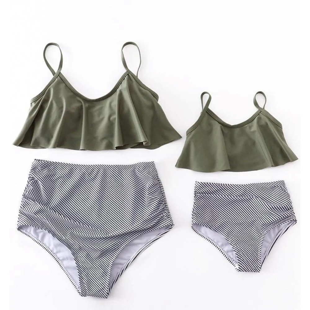 Mommy & Me Matching Two Piece Swimsuit